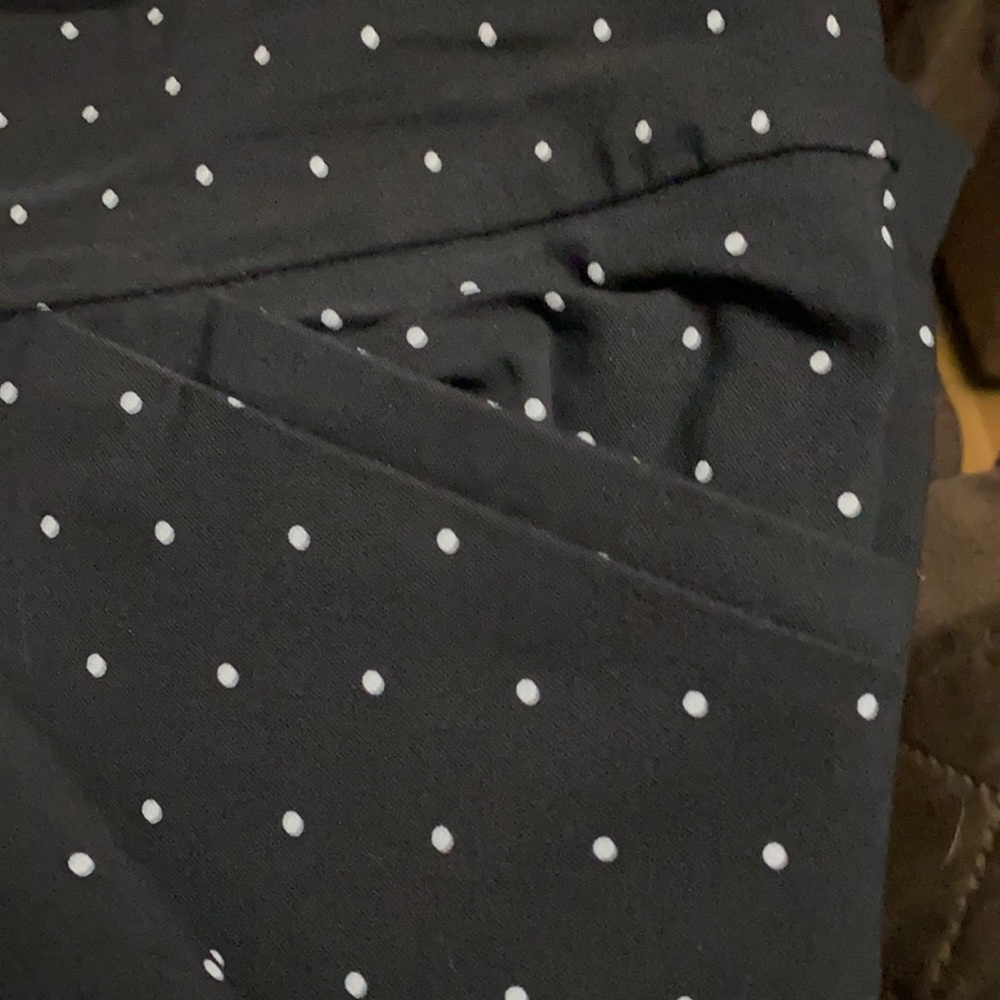 Black spandex comfortable capris